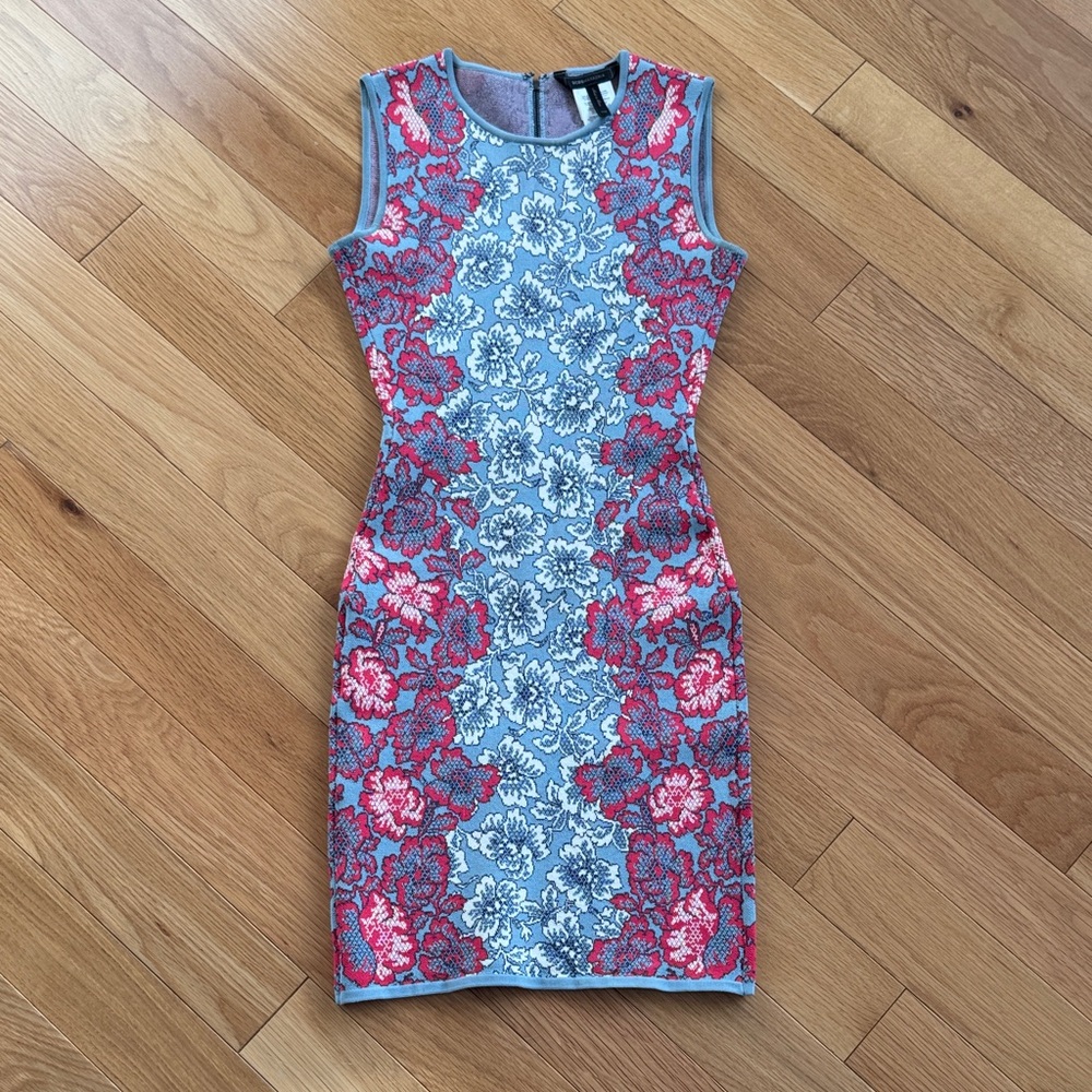 BCBGMaxAzria Floral Mini Dress XXS/XS